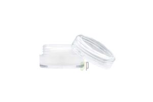 5 ml Polystyrene Concentrate Container with Silicone Insert for Cannabis Concentrate Packaging