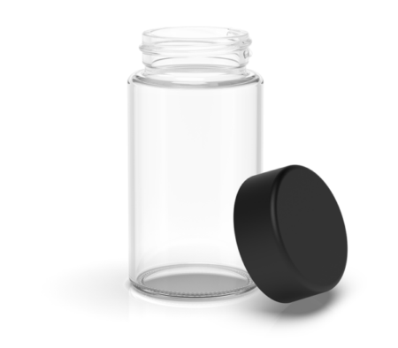 Clear Glass Jar from Green Rush Packaging
