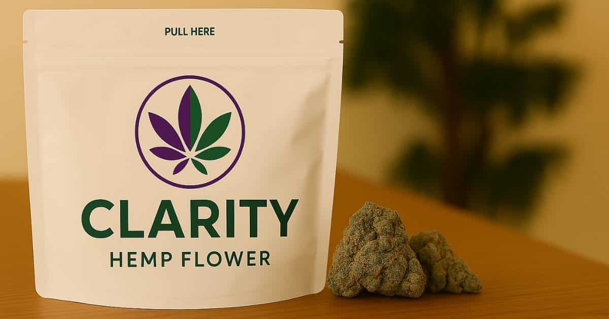 Plastic Cannabis Packaging: A plastic bag with cannabis flower